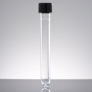 TUBE 16ML 16X125MM PS W/SC CAP 1/PAC 500/CS