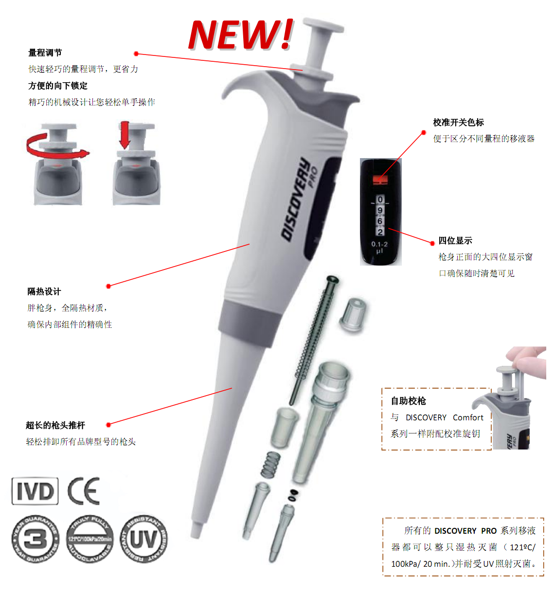 Pipette-整支灭菌单道微量移液器DP2