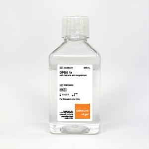500 mL DPBS (Dulbecco's Phosphate-Buffered Saline), 1x with calcium and magnesium