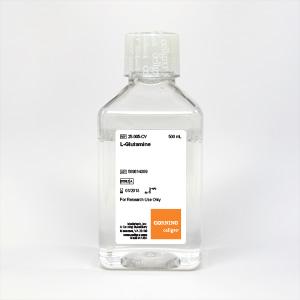 Corning® 100 mL L-Glutamine, 200 mM solution, 100x [+] 8.5 g/L NaCl