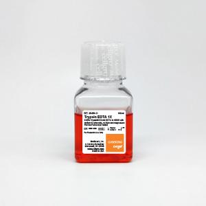 Corning® 100 mL Trypsin EDTA 1x, 0.05% Trypsin/0.53 mM EDTA in HBSS [+] sodium bicarbonate, [-]calci