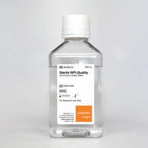 100mL, Cell Culture Grade Water; Tested to USP Sterile Water for Injection Specifications
