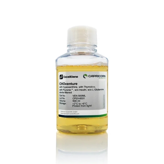 CHOventure Growth Medium,中国仓鼠卵巢细胞扩增培养基 with Hypoxanthine, with Thymidine, with Pluronic, w/o Insulin